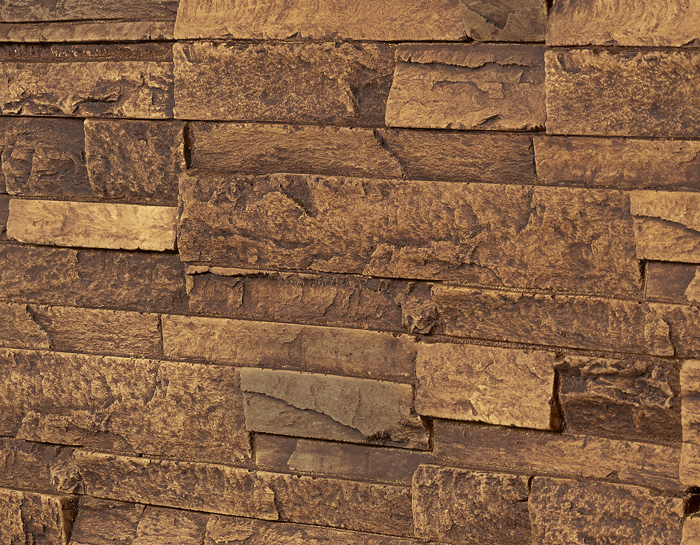 Stacked Stone Dry Stack - Tan
